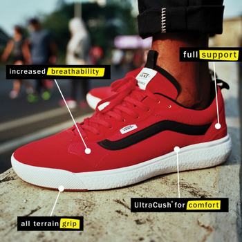 Damske Surf Topanky Vans UltraRange EXO Červené VA34FAGSE